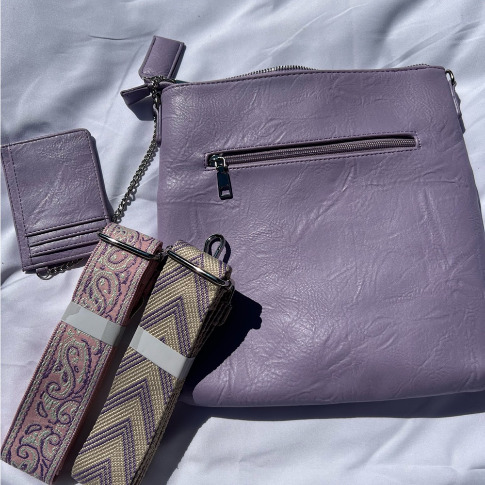 Ahdorned Vegan Leather Crossbody